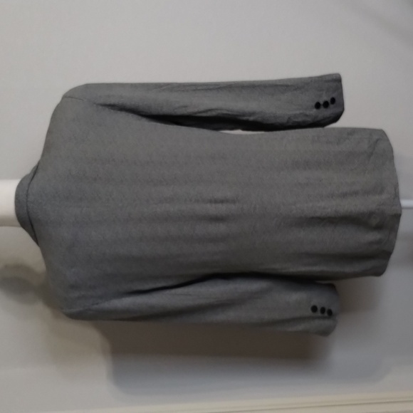 Louben Vintage Long Blazer Jacket Size 12 Black And White - Picture 5 of 11